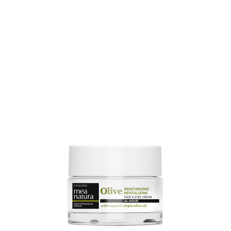 Mea Natura Olive 24-hour Face & Eyes Cream